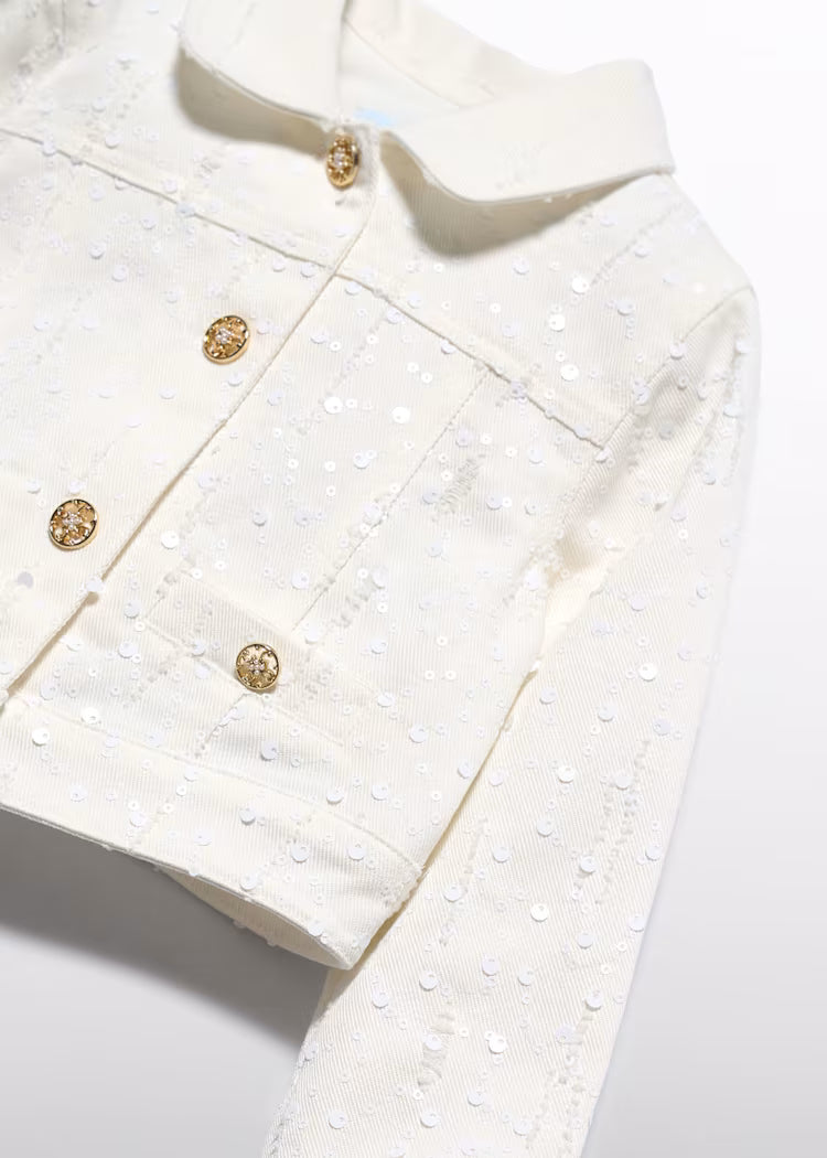ABEL & LULA GIRL'S SEQUIN JACKET