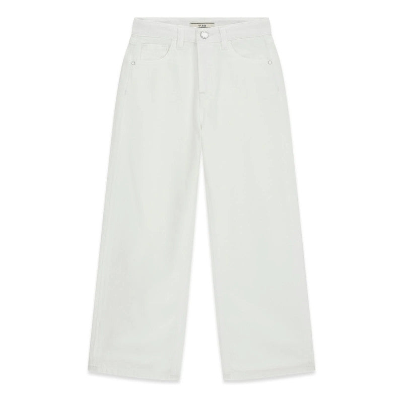 GUESS KIDS WIDE LEG SOFT DENIM PANTS