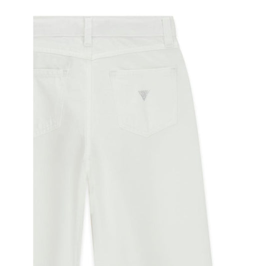 GUESS KIDS WIDE LEG SOFT DENIM PANTS