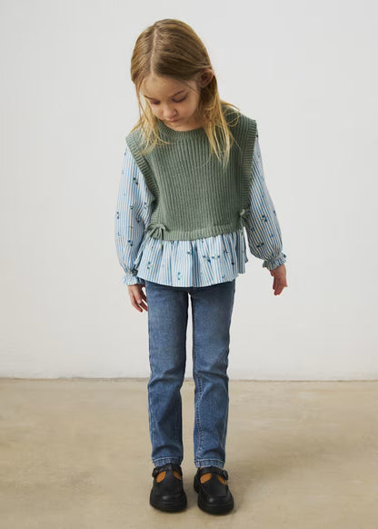 MAYORAL GIRLS DENIM PANTS