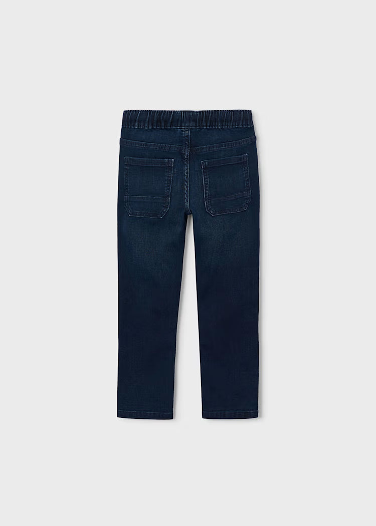 MAYORAL KIDS SOFT DENIM JOGGER PANTS