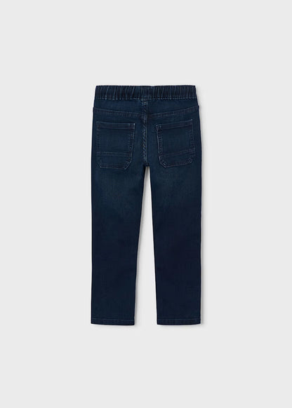 MAYORAL KIDS SOFT DENIM JOGGER PANTS