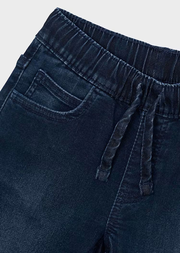 MAYORAL KIDS SOFT DENIM JOGGER PANTS