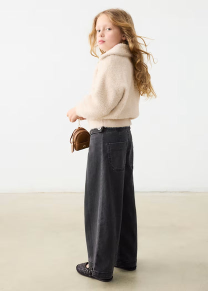 MAYORAL WIDE LEG DENIM PANTS