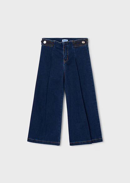 MAYORAL KIDS WDE LEG DENIM PANTS