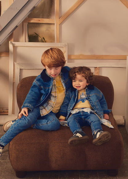 MAYORAL KIDS INSULATED  SOFT DENIM JACKET