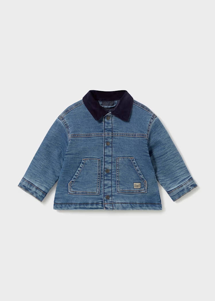 MAYORAL KIDS INSULATED  SOFT DENIM JACKET