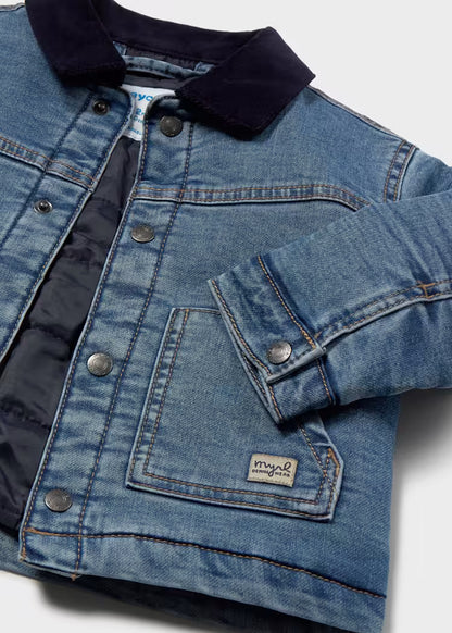 MAYORAL KIDS INSULATED  SOFT DENIM JACKET