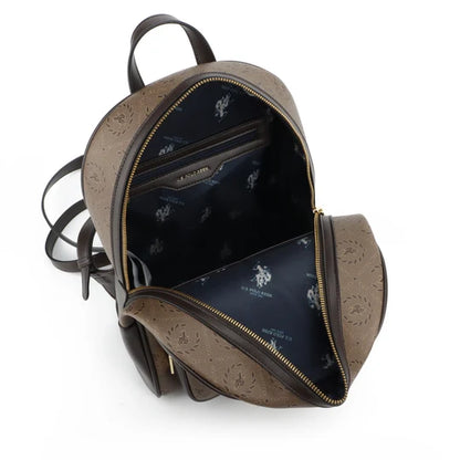 U.S POLO ASSN WOMAN NEW HAMPTON MONOGRAM BACKPACK