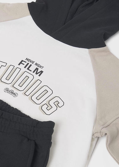 MAYORAL UNISEX CONTRAST COLOR BLOCK SET TRACKSUIT