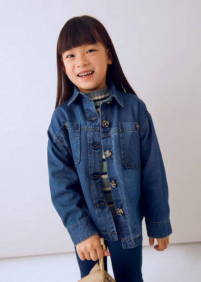 MAYORAL UNISEX SOFT DENIM OVERSHIRT