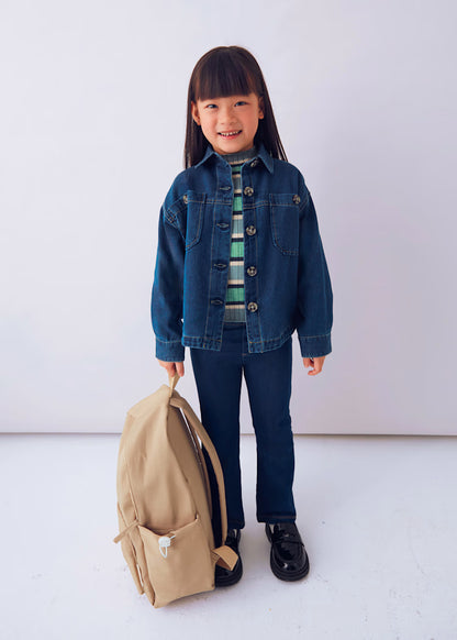 MAYORAL UNISEX SOFT DENIM OVERSHIRT