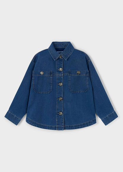 MAYORAL UNISEX SOFT DENIM OVERSHIRT
