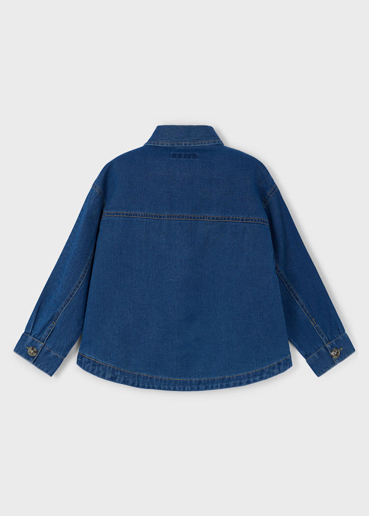 MAYORAL UNISEX SOFT DENIM OVERSHIRT