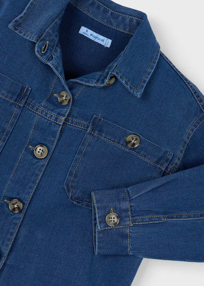 MAYORAL UNISEX SOFT DENIM OVERSHIRT