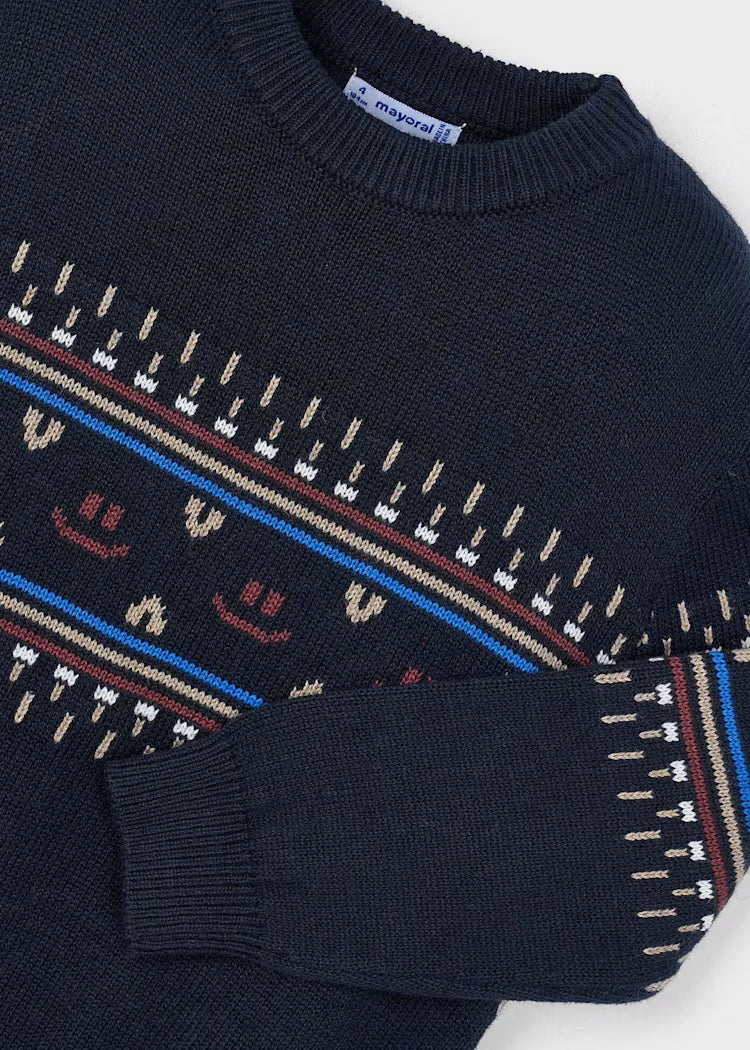 MAYORAL UNISEX PATTERNED JUMPER