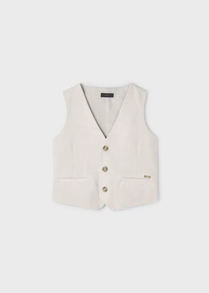 MAYORAL COTTON LINEN VEST