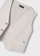 MAYORAL COTTON LINEN VEST