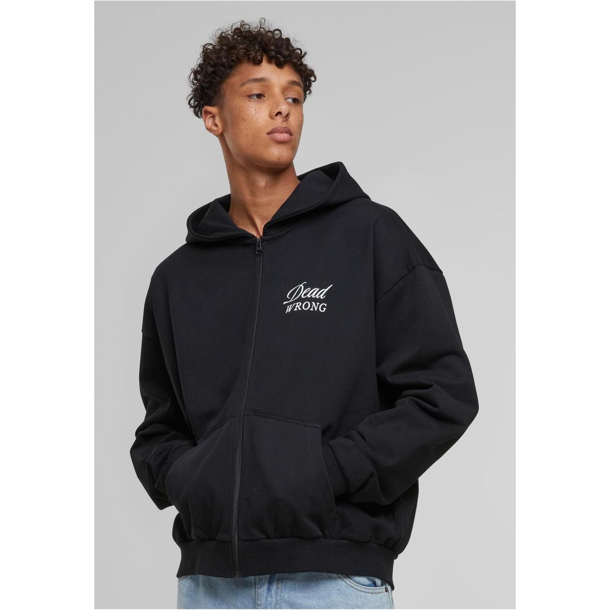 UPSCALE OVERSIZED DANGEROUS GROUNDS ZIP HOODY
