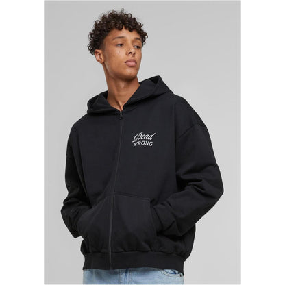 UPSCALE OVERSIZED DANGEROUS GROUNDS ZIP HOODY