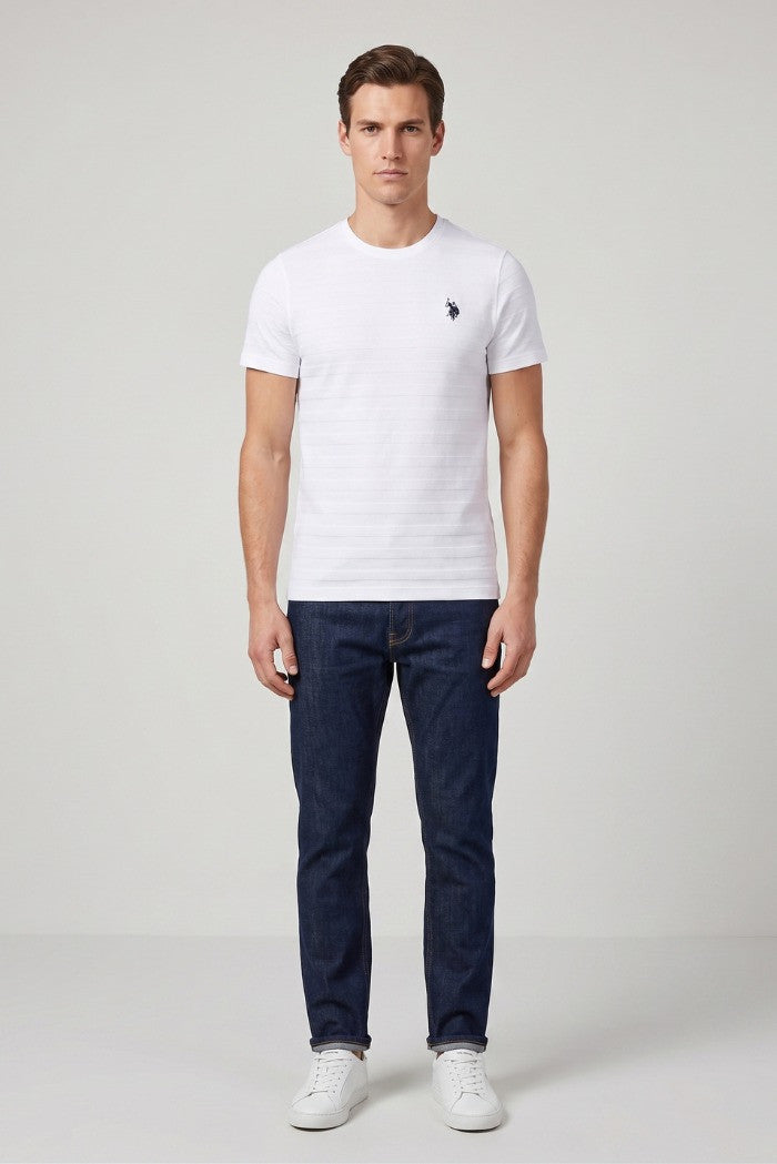 U.S POLO ASSN MAN STRIPED T SHIRT