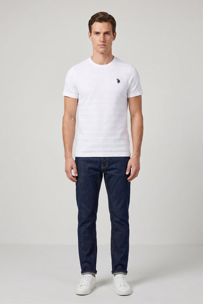 U.S POLO ASSN MAN STRIPED T SHIRT