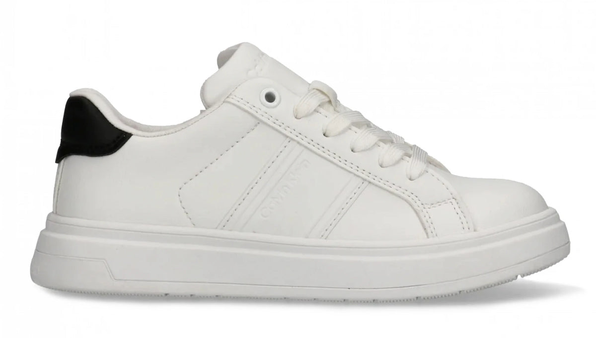 CALVIN KLEIN KIDS LOW CUT LACE-UP