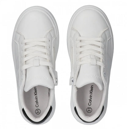 CALVIN KLEIN KIDS LOW CUT LACE-UP