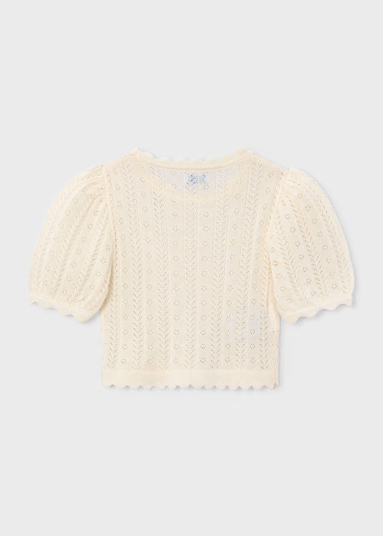 MAYORAL KNITTED WAVE T-SHIRT