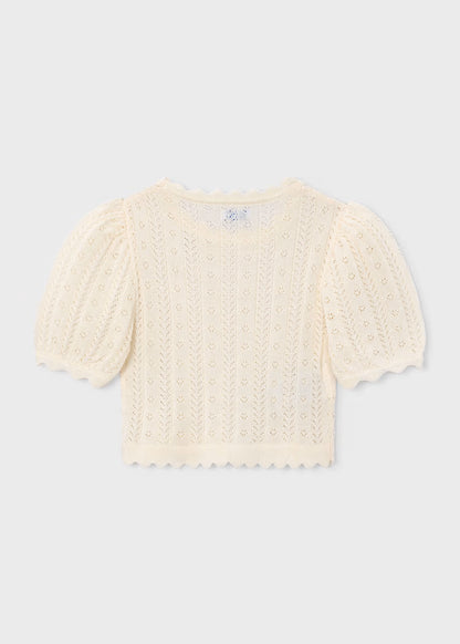 MAYORAL KNITTED WAVE T-SHIRT