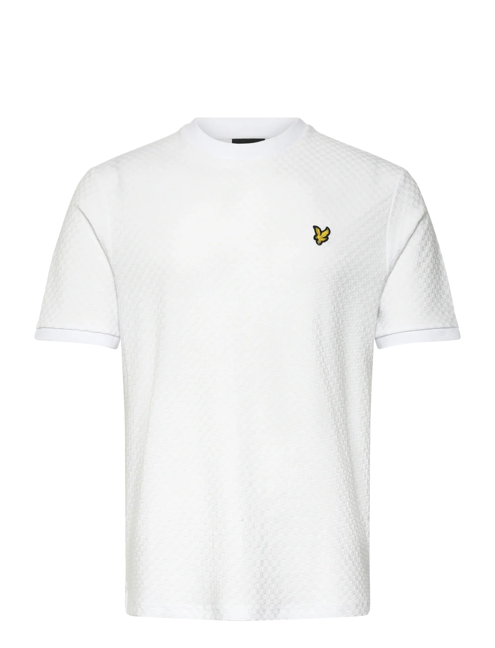 LYLE&SCOTT FOOTBALL JACQUARD T SHIRT