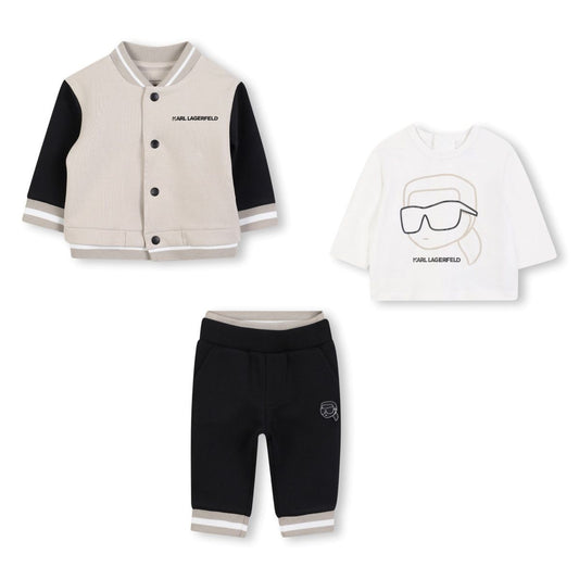 KARL LAGERFELD BABY 3 PIECES SET