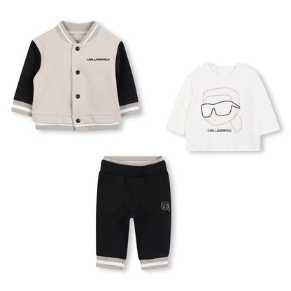 KARL LAGERFELD BABY 3 PIECES SET