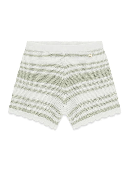 GUESS KIDS COTTON CROCHET REGULAR SHORTS