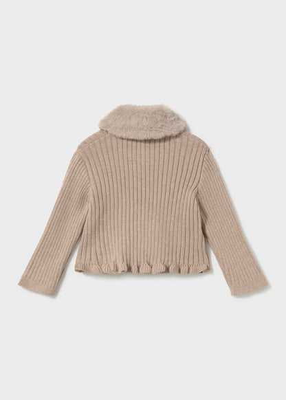 MAYORAL KIDS KNITTED BOLERO CARDIGAN
