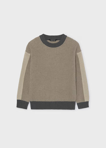 MAYORAL KIDS KNITTED STRIPED JERSEY