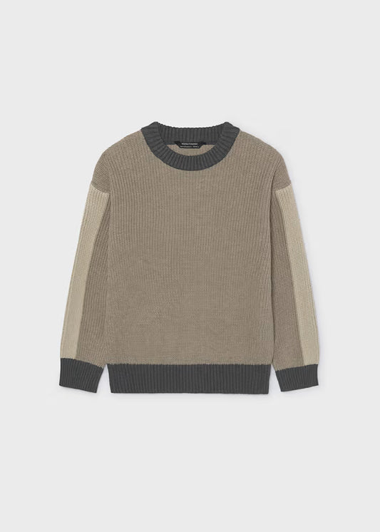 MAYORAL KIDS KNITTED STRIPED JERSEY