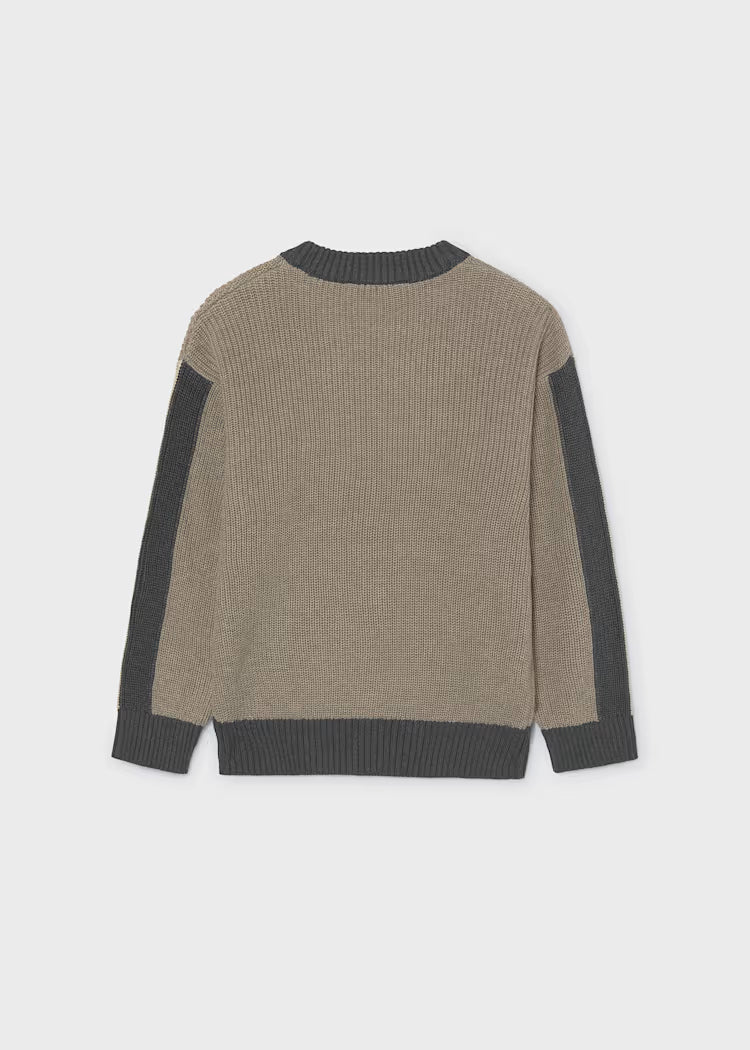 MAYORAL KIDS KNITTED STRIPED JERSEY