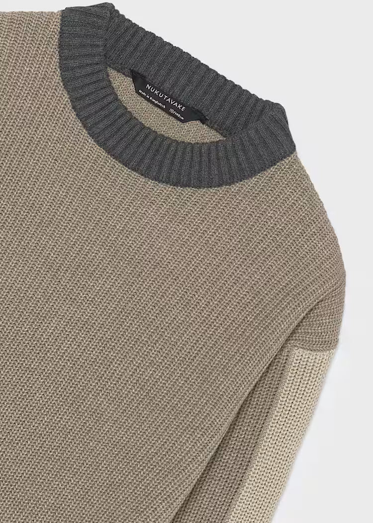 MAYORAL KIDS KNITTED STRIPED JERSEY
