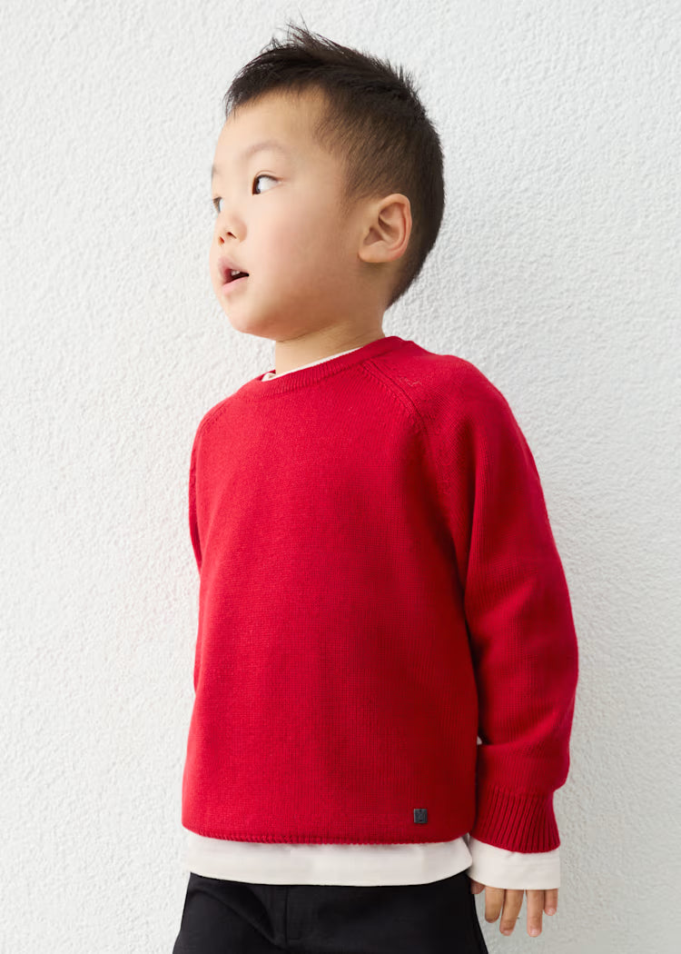 MAYORAL KIDS CORE CREW NECK KNITTED JUMPER