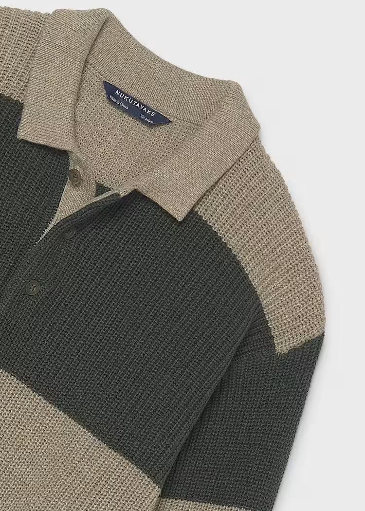 MAYORAL KIDS POLO NECK KNITTED SWEATER