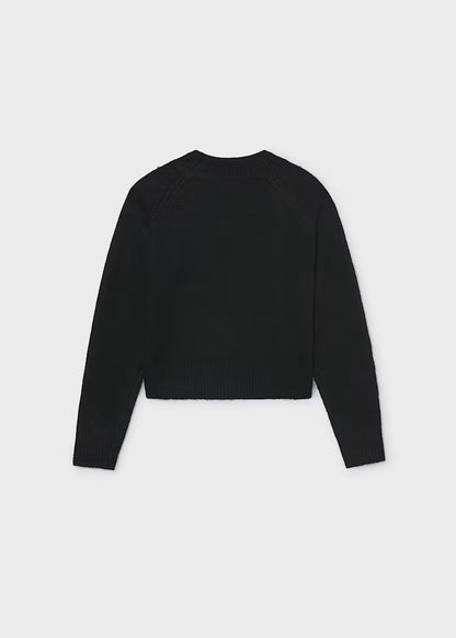 MAYORAL GIRLS STRASS-APPLIQUE SWEATSHIRT