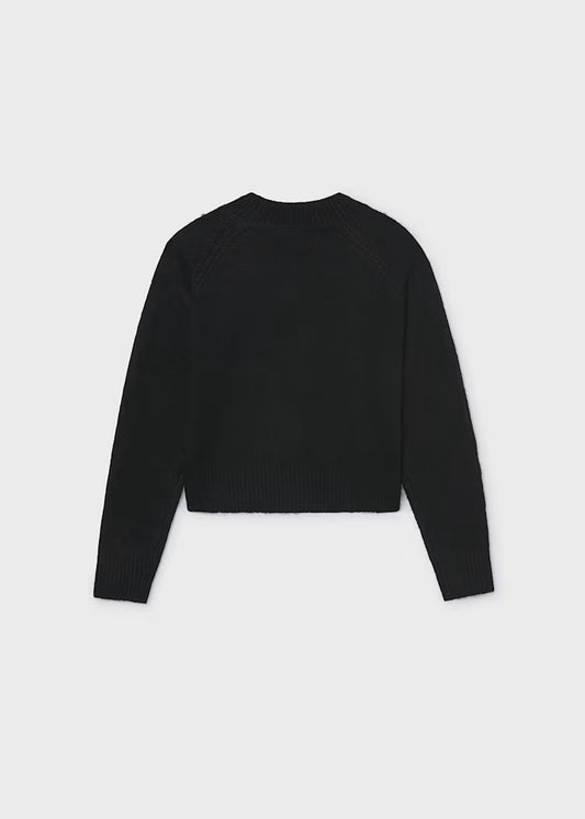 MAYORAL GIRLS STRASS-APPLIQUE SWEATSHIRT
