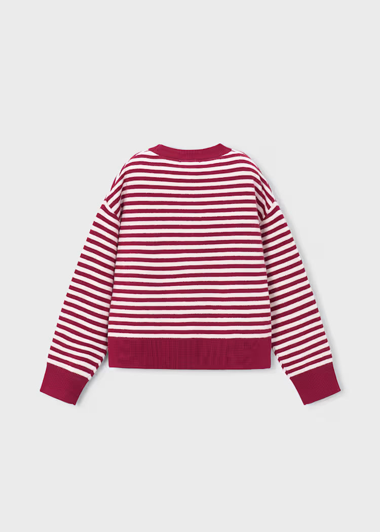 MAYORAL STRIPED JERSEY SCARF FOR GIRL