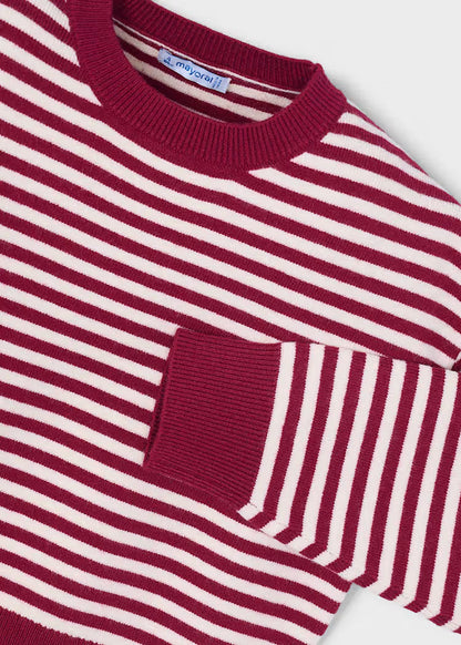 MAYORAL STRIPED JERSEY SCARF FOR GIRL