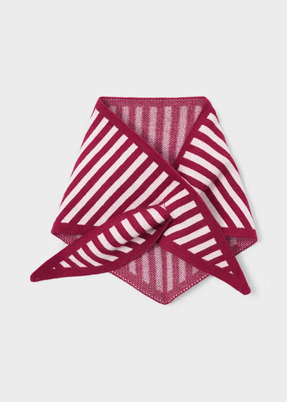 MAYORAL STRIPED JERSEY SCARF FOR GIRL