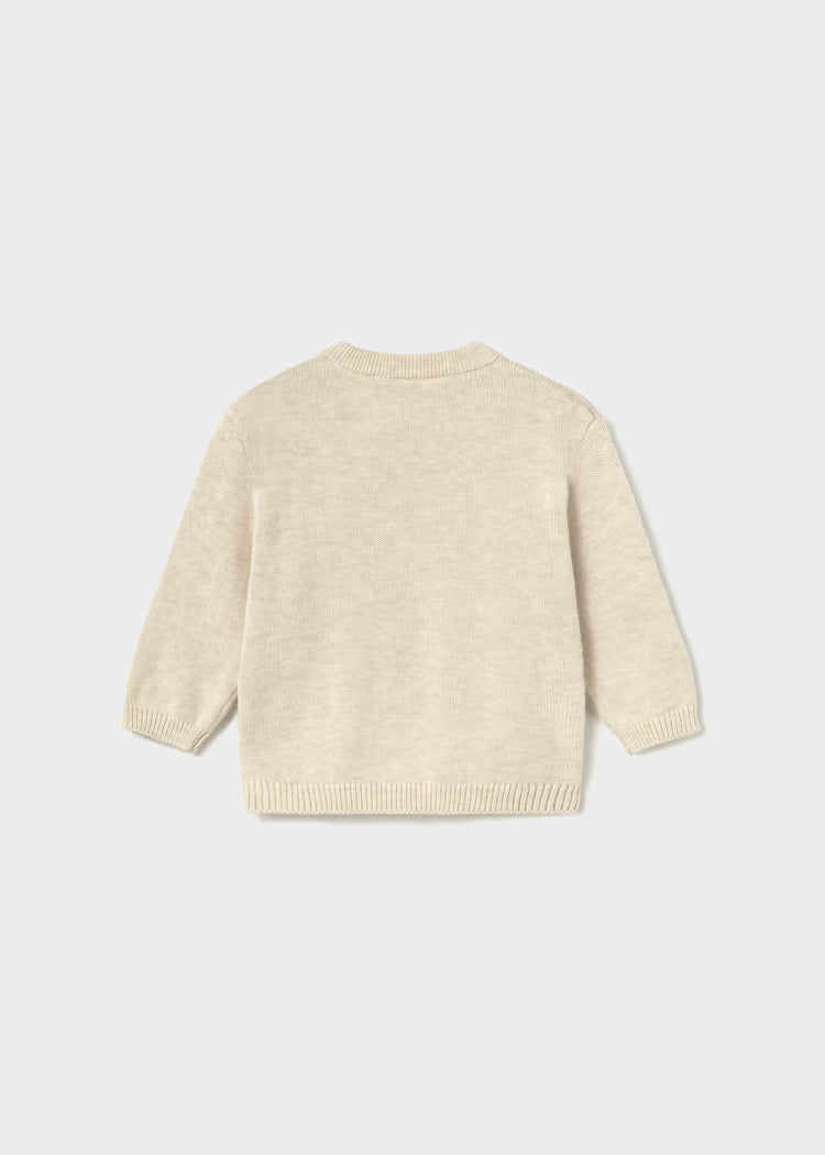 MAYORAL KIDS ANIMAL MOTIF KNITTED SWEATSHIRT
