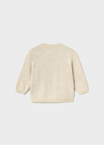 MAYORAL KIDS ANIMAL MOTIF KNITTED SWEATSHIRT