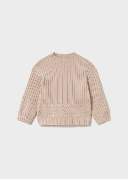 MAYORAL KIDS TEXTURED KNITTED JUMPER