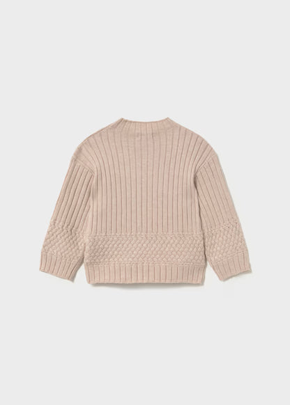 MAYORAL KIDS TEXTURED KNITTED JUMPER